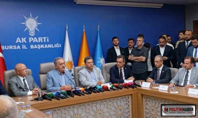 AK Parti Genel Başkan Yardımcısı Yazıcı Bursa’da