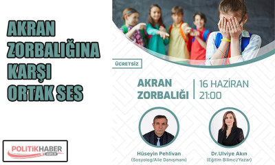 Akran zorbalığına karşı ortak ses!