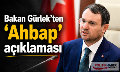 Bakan Gürlek'ten 'Ahbap' açıklaması!
