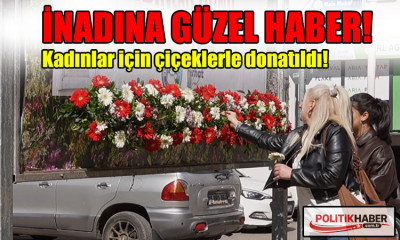 Başkan Erol, kadınlar için Kestel’i çiçeklerle donattı