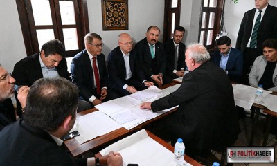 Başkan Gürkan, çarşı esnafıyla bir araya geldi