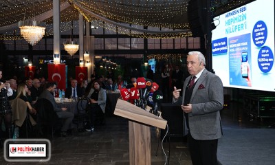 Başkan Şadi Özdemir Nilüfer’de bir yılı anlattı