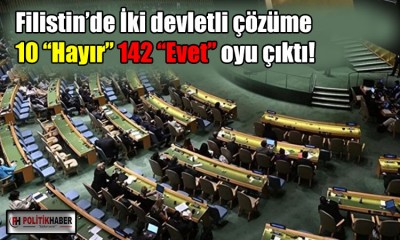 BM'de Filistin için tarihi karar!