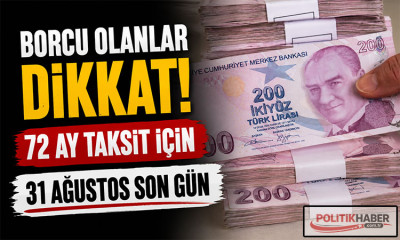 Borcu olanlar dikkat!