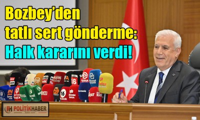 Bozbey: 31 Mart’ta halk kararını verdi!