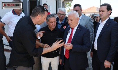 Bozbey’den yangında zarar gören bölgelere ziyaret