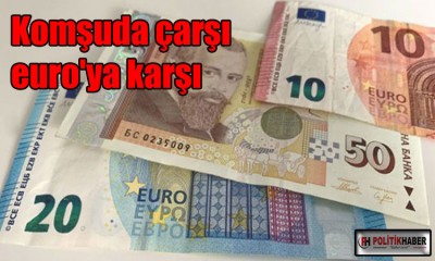 Bulgaristan'da euro karşıtları jandarmayla çatıştı!