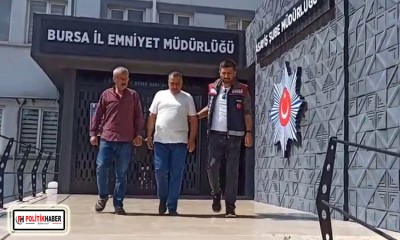 Bursa’da enginar hırsızları yakalandı
