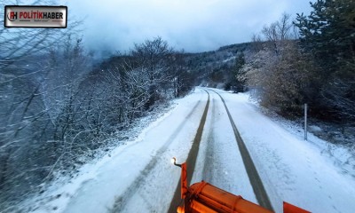 Bursa'da kar yağışı başladı