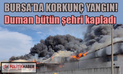 Bursa'da korkunç yangın!
