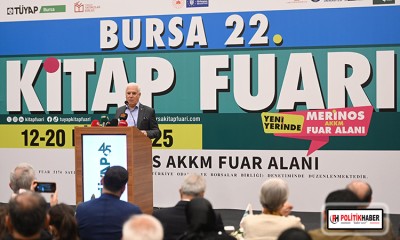 Bursa Kitap Fuarı kapılarını açtı