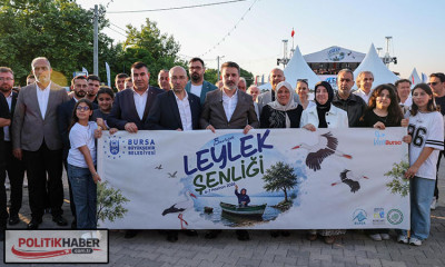 Bursa Leylek Şenliği coşkuyla başladı