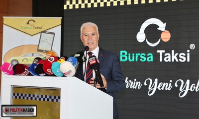 Bursa Taksi uygulamasını Başkan Bozbey başlattı!