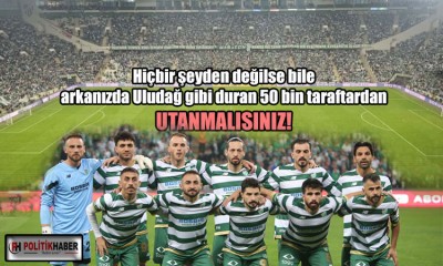 Bursaspor, evinde 2 puan kaybetti!