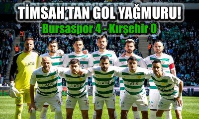 Bursaspor, Kırşehir'i sahadan sildi!