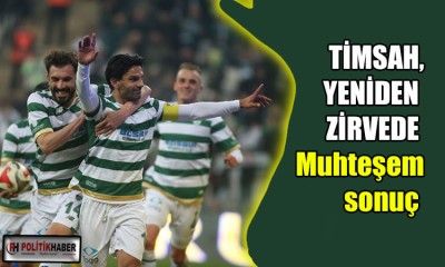 Bursaspor, yeniden zirvede!