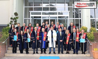 BUÜ’de profesörlük belgeleri törenle takdim edildi