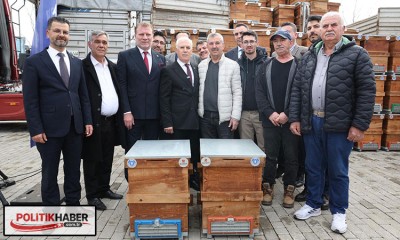 Büyükşehir'den arıcılara kovan desteği!