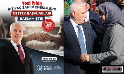 Büyükşehir’den emeklilere yeni yıl müjdesi