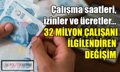 Çalışanları ilgilendiren önemli değişim!