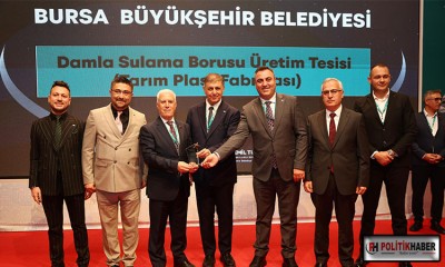 Çevre dostu yatırıma anlamlı ödül!