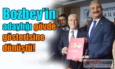 CHP Bursa'da Bozbey adaylığını açıkladı!