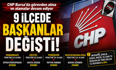 CHP Bursa'da değişim dalgası sürüyor
