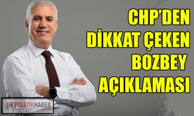 CHP'den dikkat çeken Bozbey açıklaması!