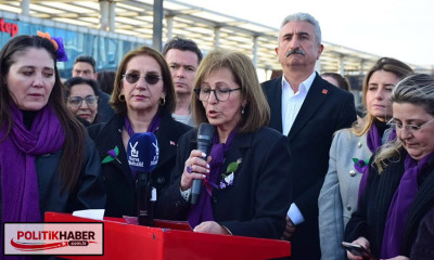 CHP'li kadınlardan 8 Mart yürüyüşü!
