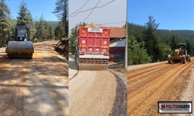 Dağ ilçelerinin yollarına Büyükşehir imzası