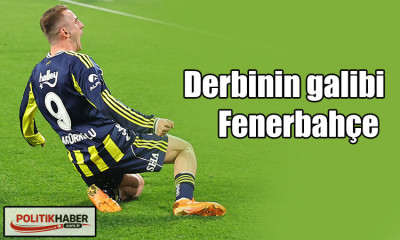 Derbinin galibi Fenerbahçe