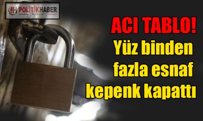 Esnaf can çekişiyor!