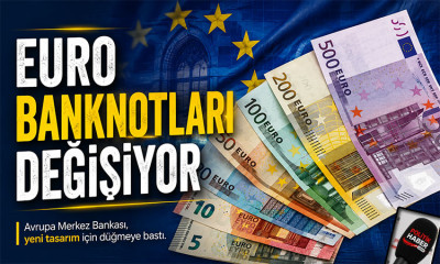 Euro banknotları değişiyor!