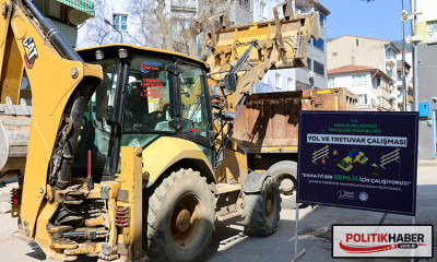 Gemlik'in köklü caddesinde önemli çalışma