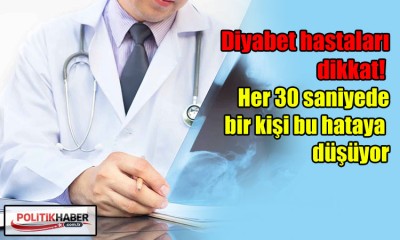 Her 30 saniyede bir kişi  bu hataya düşüyor!