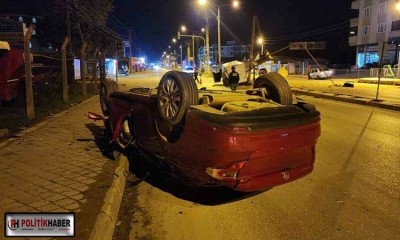 Hızlı otomobil ortalığı savaş alanına çevirdi