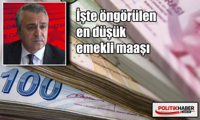 İşte temmuz ayı için öngörülen en düşük emekli maaşı!