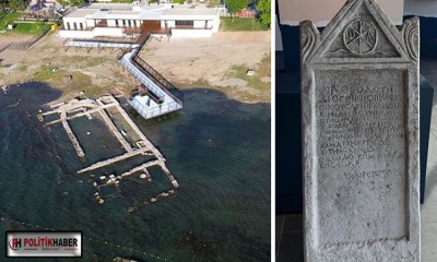 İznik'te sergilenen 2 bin yıllık beddua!