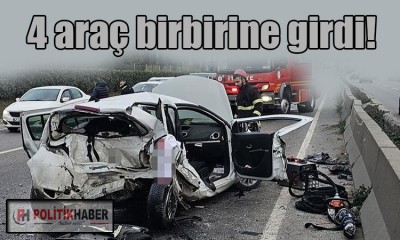 Kocaeli'nde feci kaza!