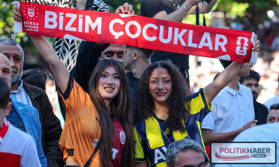 Milli maçta Bursa tek yürek oldu