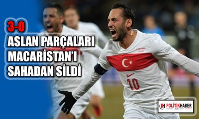 Milliler Macaristan'ı 3 golle geçti!