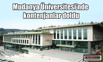 Mudanya Üniversitesi’nde kontenjanlar doldu