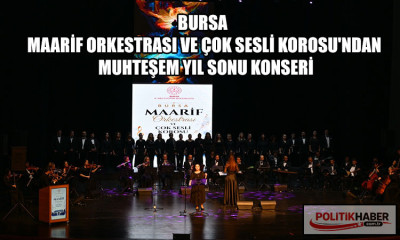 Muhteşem yıl sonu konseri