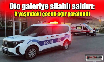 Niğde'de oto galeriye silahlı saldırı!