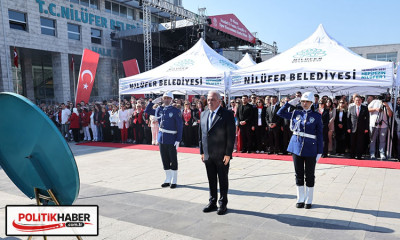 Nilüfer, 19 Mayıs’ı Cumhuriyet Meydanı’nda karşıladı