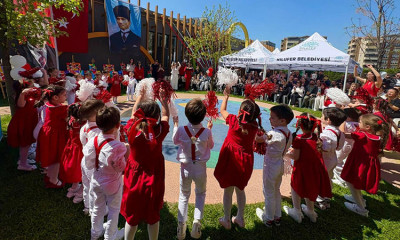 Nilüfer Belediyesi kreşlerinde 23 Nisan neşesi