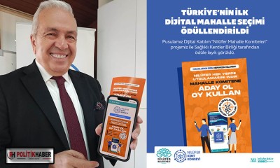 Nilüfer Belediyesi’ne “Akıllı Şehir” ödülü