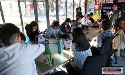 Nilüfer’de çocuklar animasyonun temellerini öğrendi