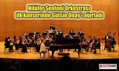 Nilüfer Senfoni Orkestrası ilk konserini verdi!
