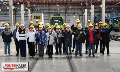 Öğrenciler BURULAŞ’ta hem eğlendi hem öğrendi